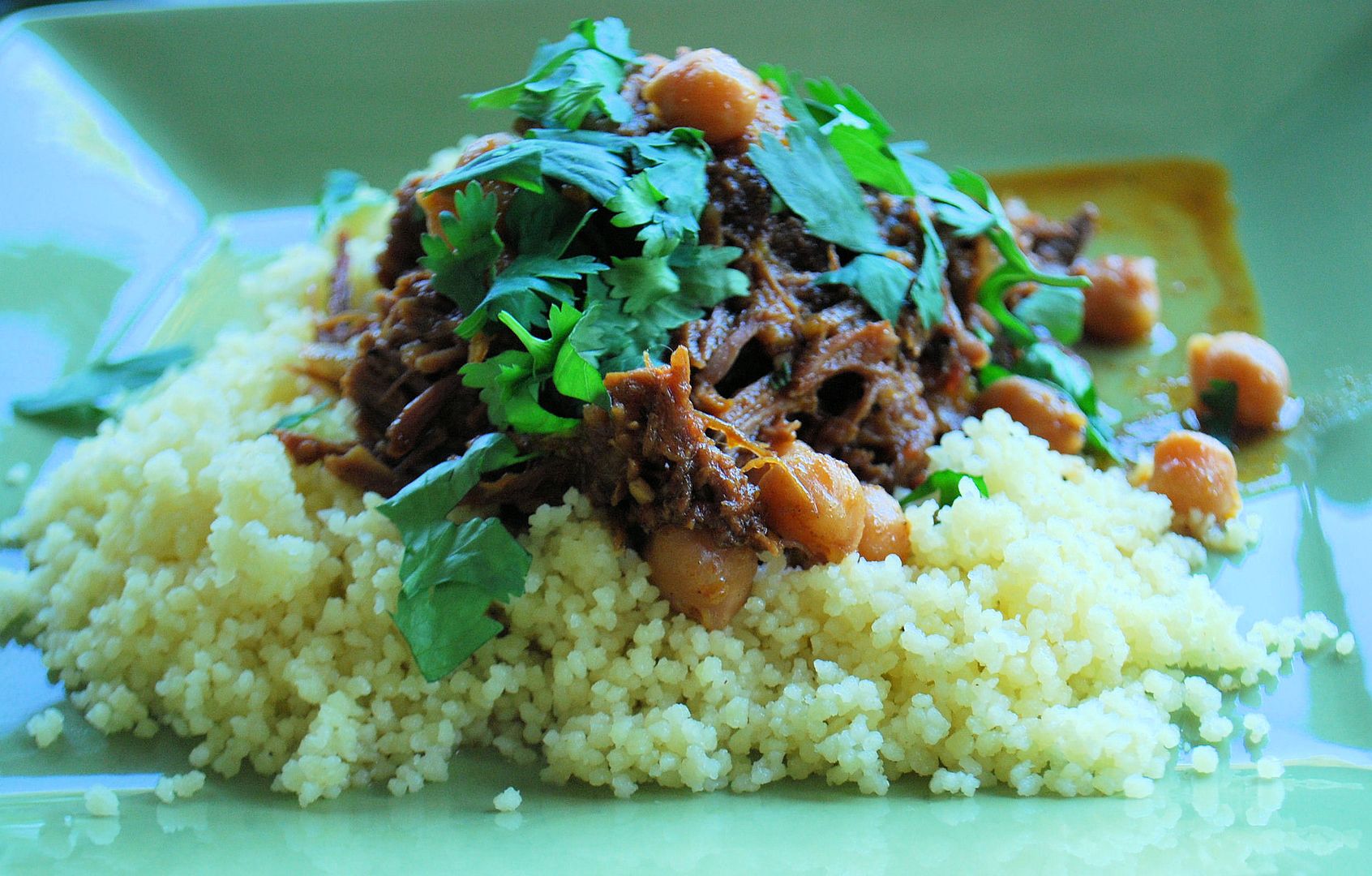 Terri's Table Goat Tagine with Chickpeas and Apricots